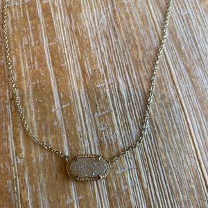 Kendra Scott Elisa necklace in iridescent drusy